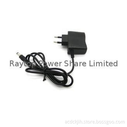 5V 1000mA Wall Mount Power Supplies 5.5x2.1mm EU Plug , 50H
